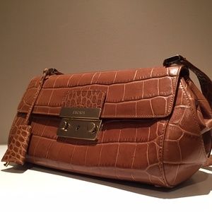 Escada crocodile handbag